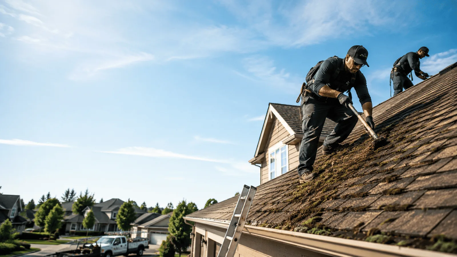 Roof Moss Removal in South Gate, CA near me